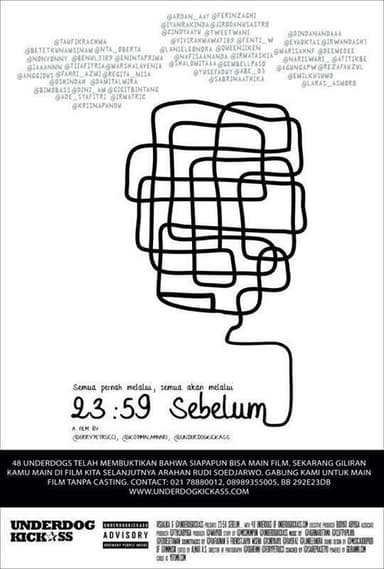 23:59 Sebelum... poster