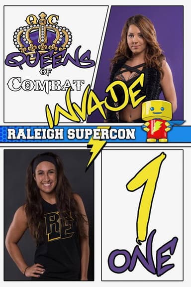 Queens of Combat Invade Supercon Night 1 poster