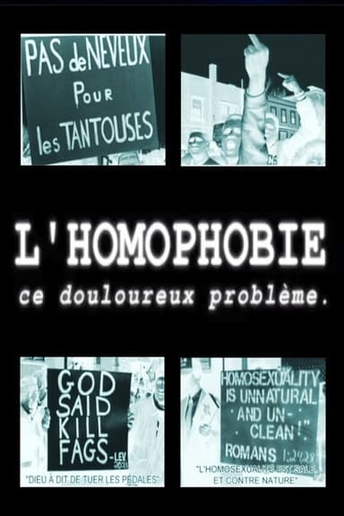 Homophobia, That Painful Problem poster