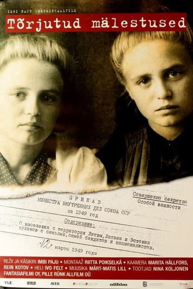 Memories Denied poster