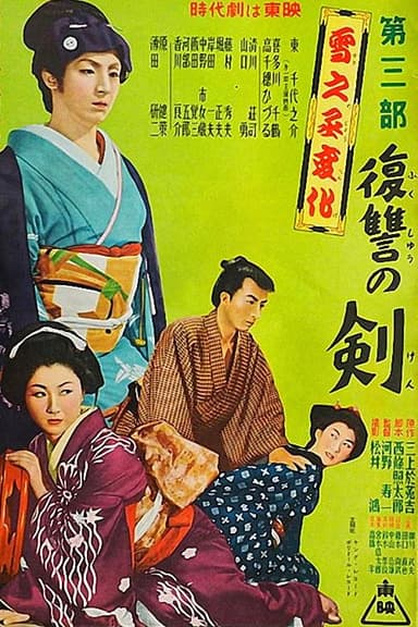 The Revenge of Yukinojo, Part 3: Sword of Revenge poster
