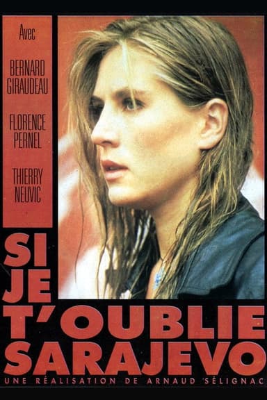 Si je t'oublie Sarajevo poster