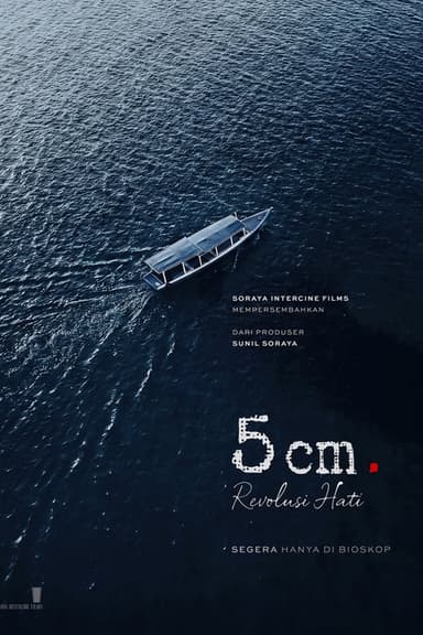 5 cm: Revolusi Hati poster