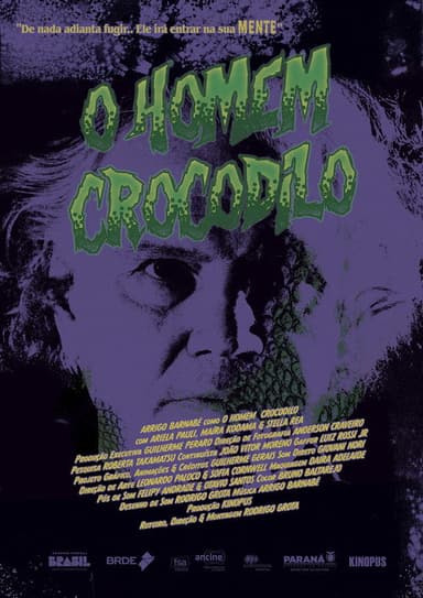 O Homem Crocodilo poster