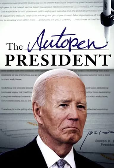 The Autopen President poster