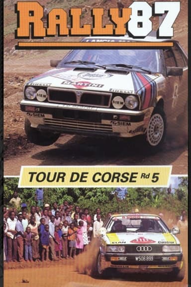 Tour de Corse 1987 poster