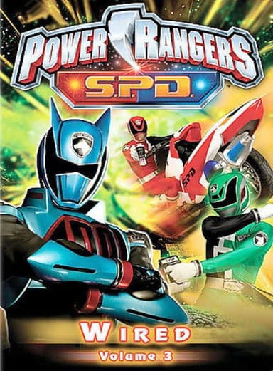 Power Rangers S.P.D.: Wired poster