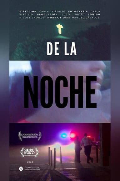 De la noche poster