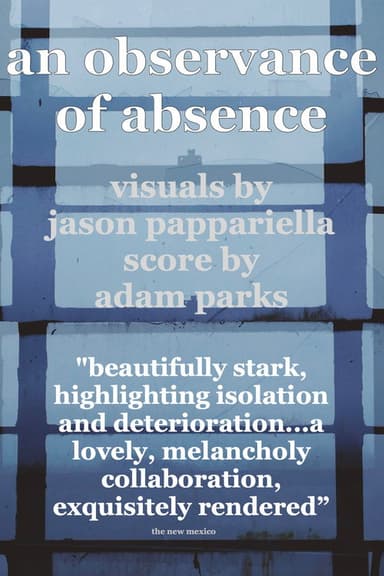 an observance of absence poster