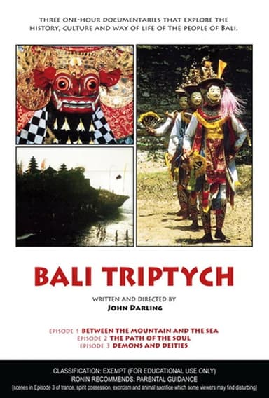 Bali Triptych poster