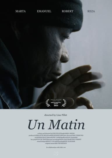 Un matin poster