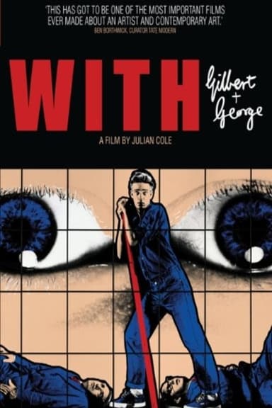 With Gilbert & George poster