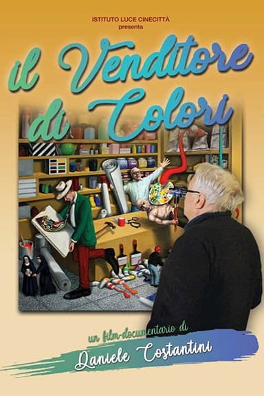 Il venditore di colori poster