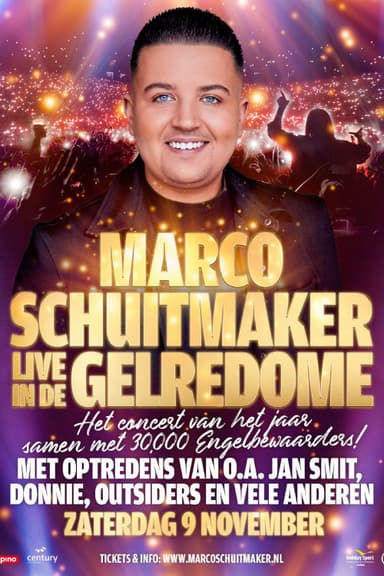 Marco Schuitmaker: Live in Gelredome poster