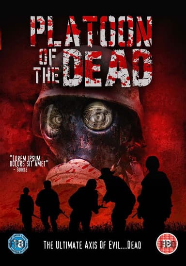 Platoon of the Dead poster