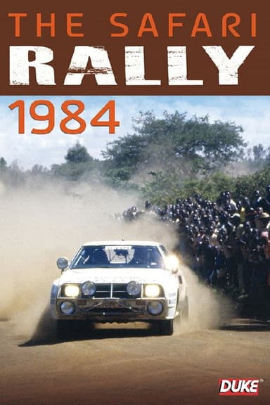 Safari Rally 1984 poster