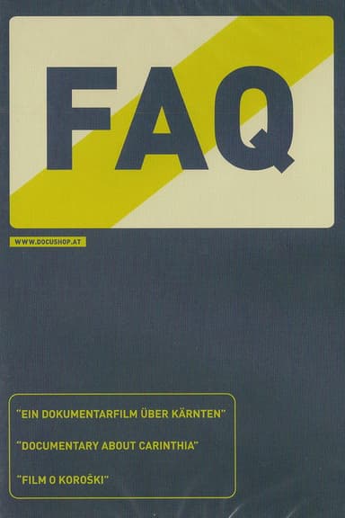 FAQ - Frequently Asked Questions poster