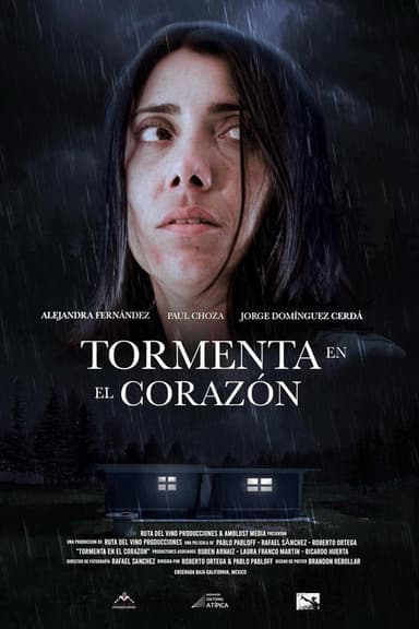Tormenta en el corazón poster