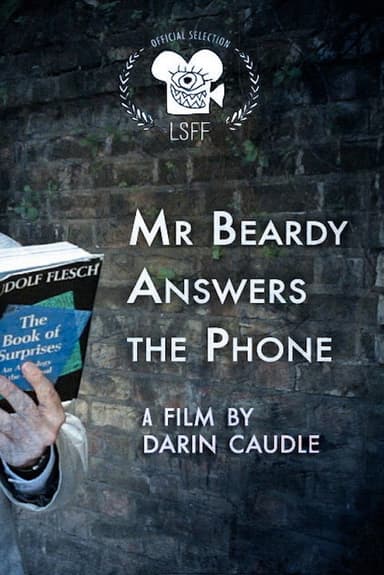 Mr Beardy Answers the Phone poster