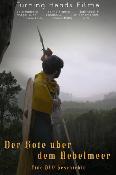 Der Bote über dem Nebelmeer poster