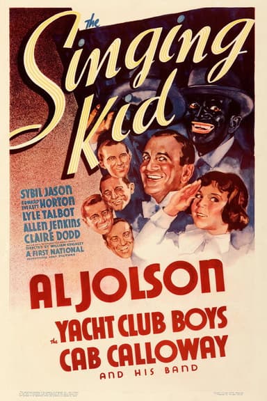 The Singing Kid poster