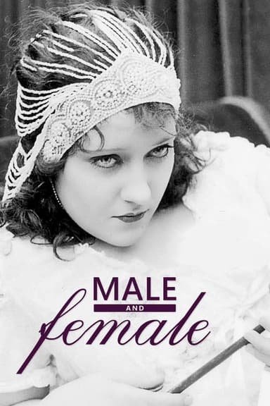 Male and Female poster