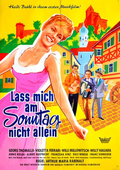 Laß mich am Sonntag nicht allein poster