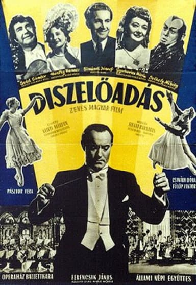 Díszelőadás poster