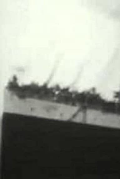 S.S. 'Queen' Leaving Dock poster