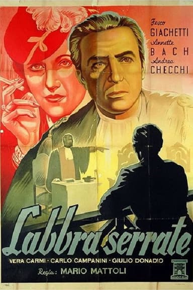 Labbra serrate poster