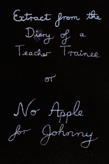 No Apple for Johnny poster