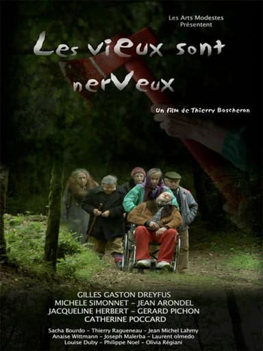 Les vieux sont nerveux poster
