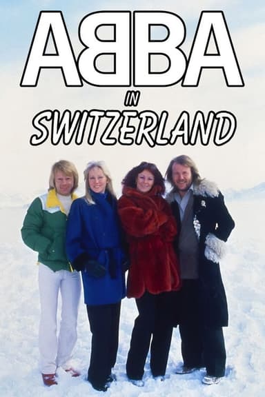 ABBA in Switzerland poster
