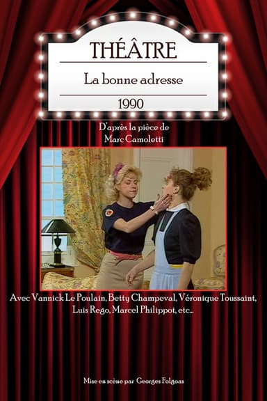 La bonne adresse poster
