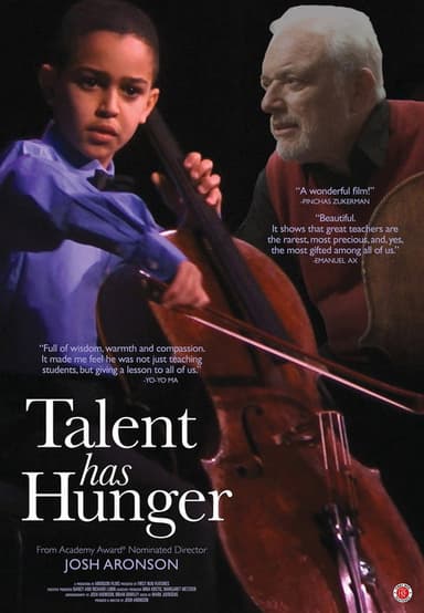 Talent Has Hunger poster