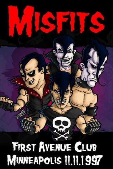 The Misfits Minneapolis 1997 poster