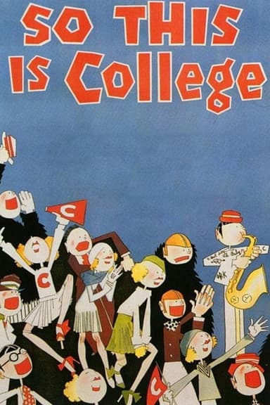 So This Is College poster