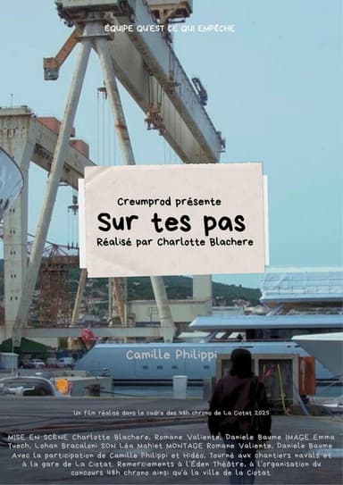 Sur Tes Pas poster