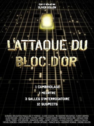 L’Attaque du bloc d’or poster