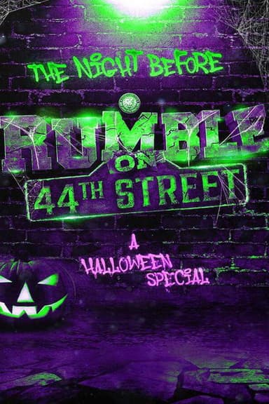 NJPW The Night Before Rumble on 44th Street poster