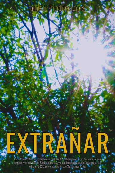 Extrañar poster