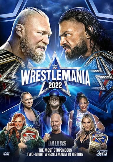 WWE 24: WrestleMania 38 poster