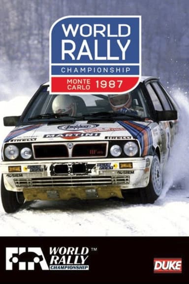 Monte Carlo Rally 1987 poster