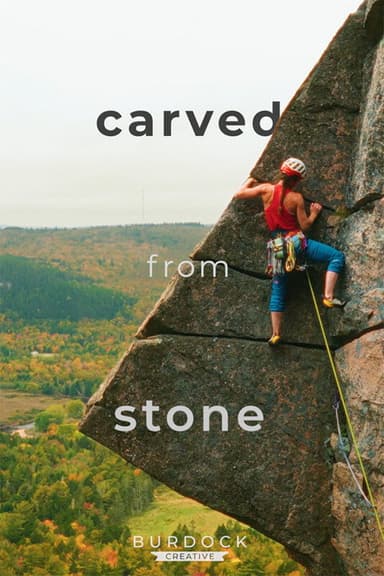 Carved from Stone poster