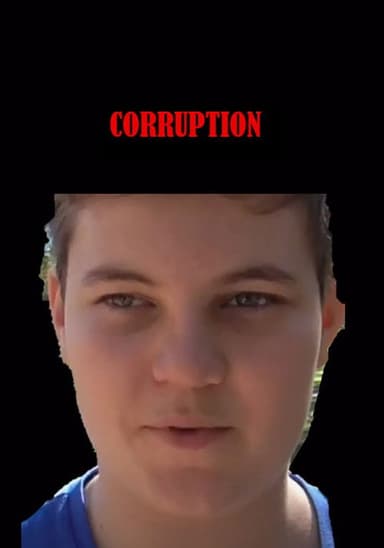 Corruption poster