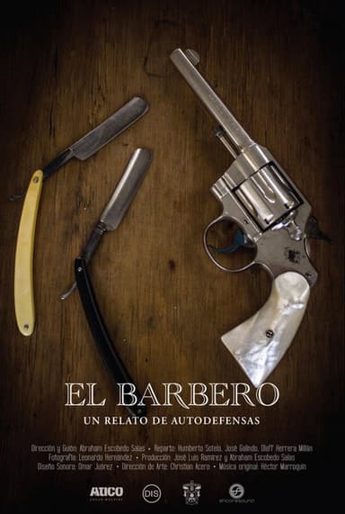 The barber, a story about autodefense groups poster