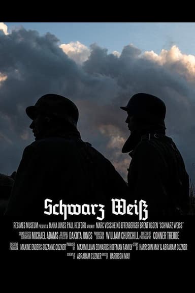Schwarz Weiß poster