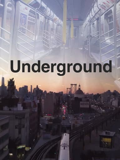 Underground poster