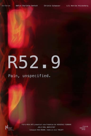 R52.9 Pain, unspecified poster
