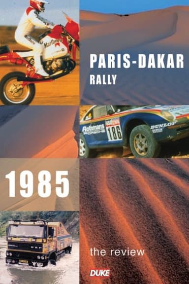 Paris-Dakar Rally 1985 poster